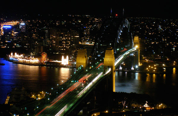 Sydney at night (Photo: Robert Turner)