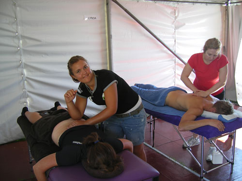 Members of the Active Body Therapies massage team